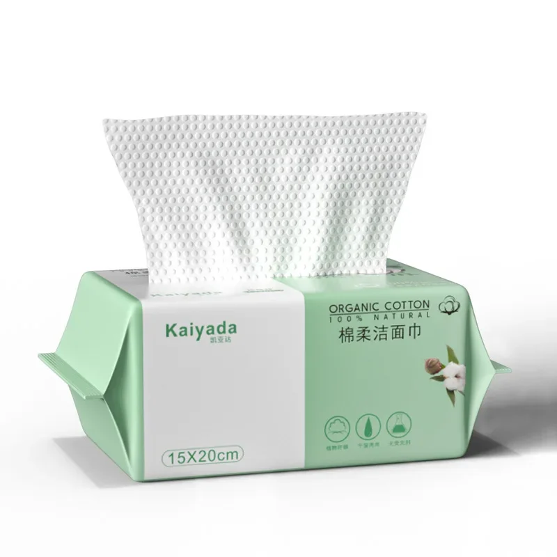 100/200/300/400/600PCS Disposable Thick 100% Cotton Face Towel Make Up Soft Removing Wipes Dry Cleanser Towelettes For Skin Care 5
