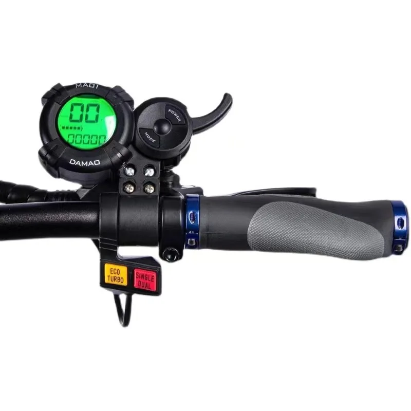 Adult 6000W dual motor electric scooter 60V 40Ah battery Long range 120km 11-inch tire foldable off-road fast scooter