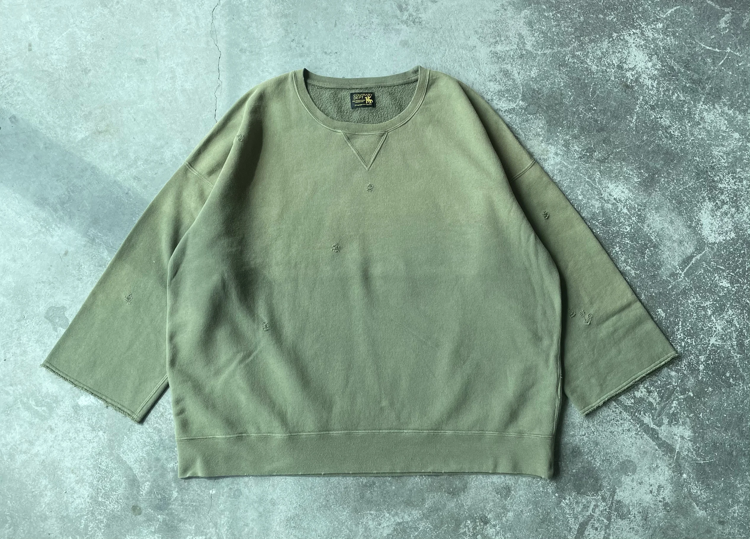 visvim CONTRARY DEPT SWEAT L/S サイズ3 VISVIM Contrary Dept SBS Sweat Vintage - AliExpress 200000343