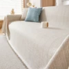 1PC Polyester Sofa Cover Blanket,Protection Sofa Anti-Cat Scratch Anti-Dirty All Seasons For Living Room Bedroom Office Cafe,Can Be Used In Home Decor 5