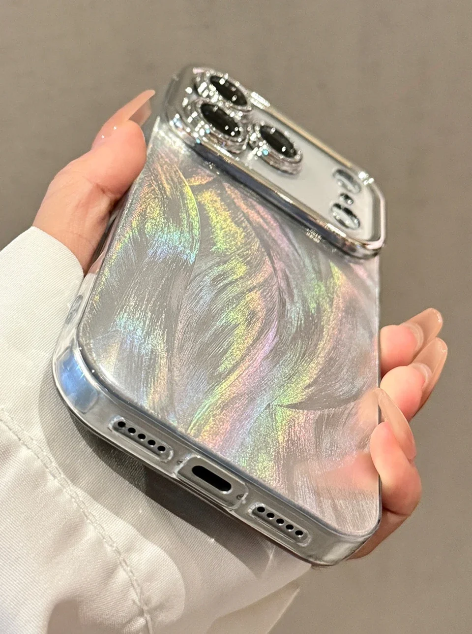 Luxury Bling Glitter Magnetic Phone Case - Premium Hard Cover Protector