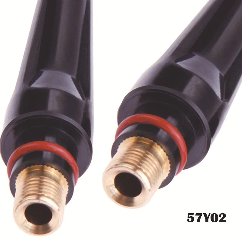 Welding Gloves Welding Ground Clip Welding Machine Connector Welding Torch Holder Welding Machine WP-17 WP-18 WP-26 57Y02 Argon Arc Welding Accessories Welding Gun Long Tail Long Back Cap Fit For TIG Torch