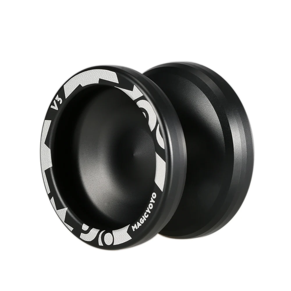 Yoyo Ball Magic YoyoY01 Professional Response Classic Aluminum Alloy Metal with Spinning String 10 Ball Stainless KK Bearing