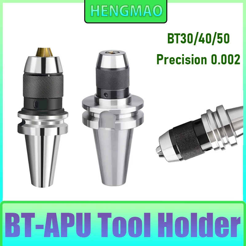 BT30 BT40 APU13 APU16 Werkzeuggriff BT APU Integriertes selbstsicherndes Bohrfutter Selbstsicherndes Bohrfutter CNC-Drehmaschinen-Werkzeughalter