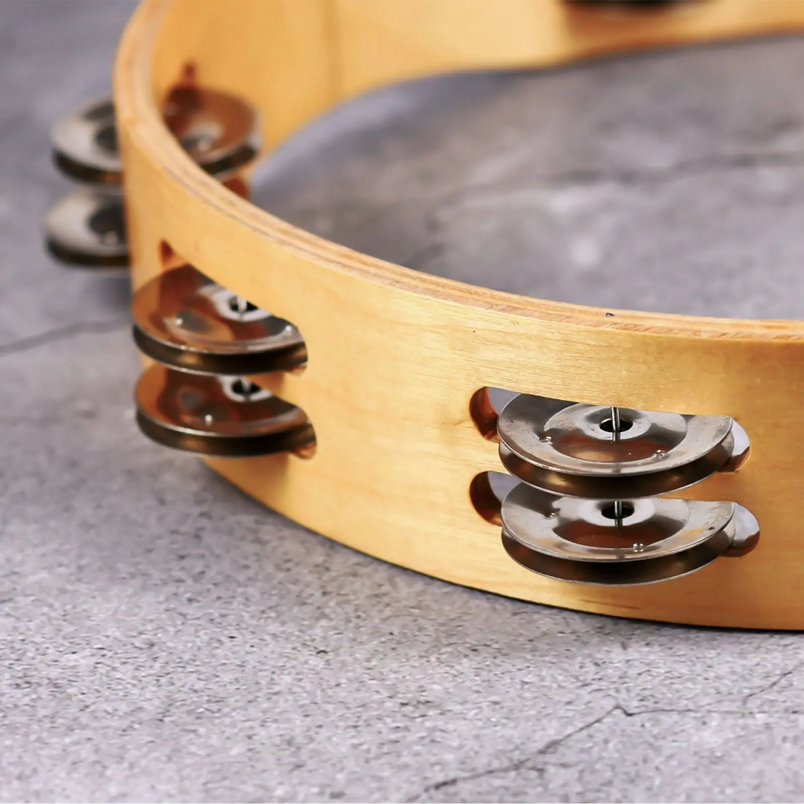 Tambourine Ring Cymbals Ching Rings Percussion Instrument Drum Ring Double Row Rattle Drum Rings durable accessories 50pcs musical percussion instruments