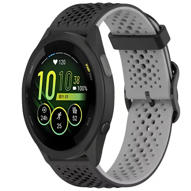 Premium Silicone Sports Wristband, 20mm & 22mm, Compatible with Multiple Smartwatches