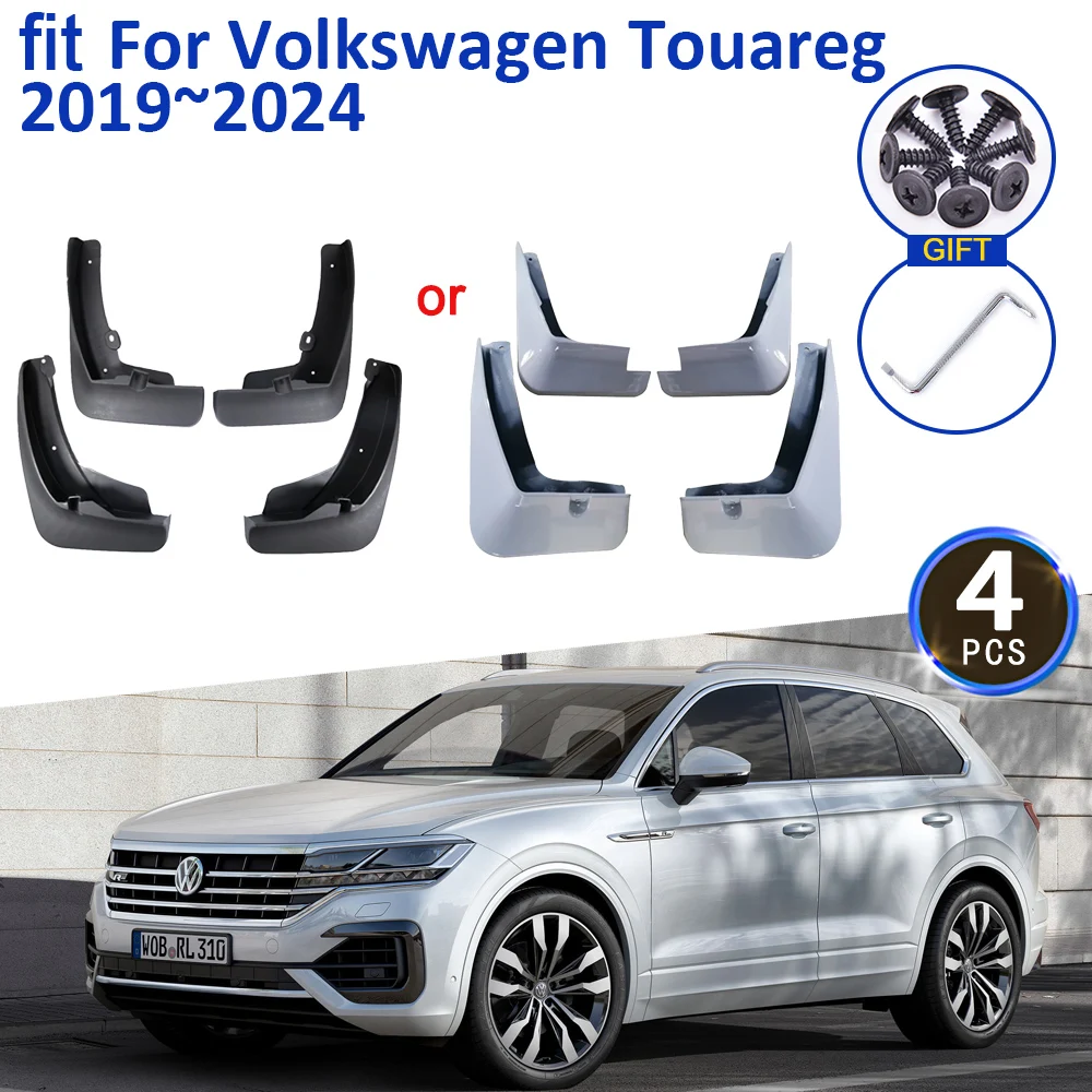 

For Volkswagen VW Touareg CR Mudflap 2019 2020 2021 2022 2023 Accessories Mud Front Rear Wheels Anti-splash Mudguards Fender 4x