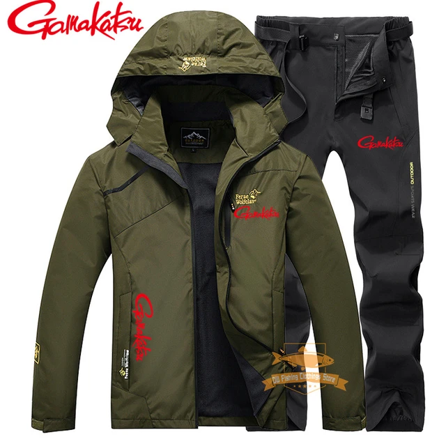 Gamakatsu Fishing Suit Men's Spring Autumn Waterproof Thin Fishing