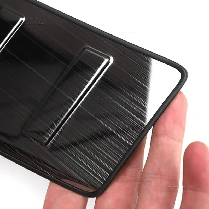 볼보 XC90 2015 2016 2017 - 2024 용 자동차 액세서리, 스테인레스 스틸 리어 범퍼 보호대 실 트렁크 리어 가드 트레드 플레이트