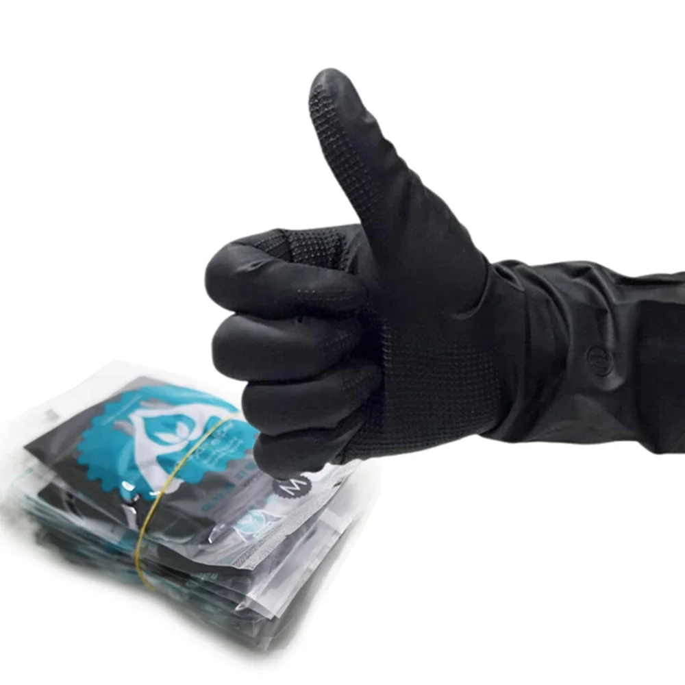 Gants Nitrile Jetables 10 Paires - Ménage, Jardinage, Cuisine