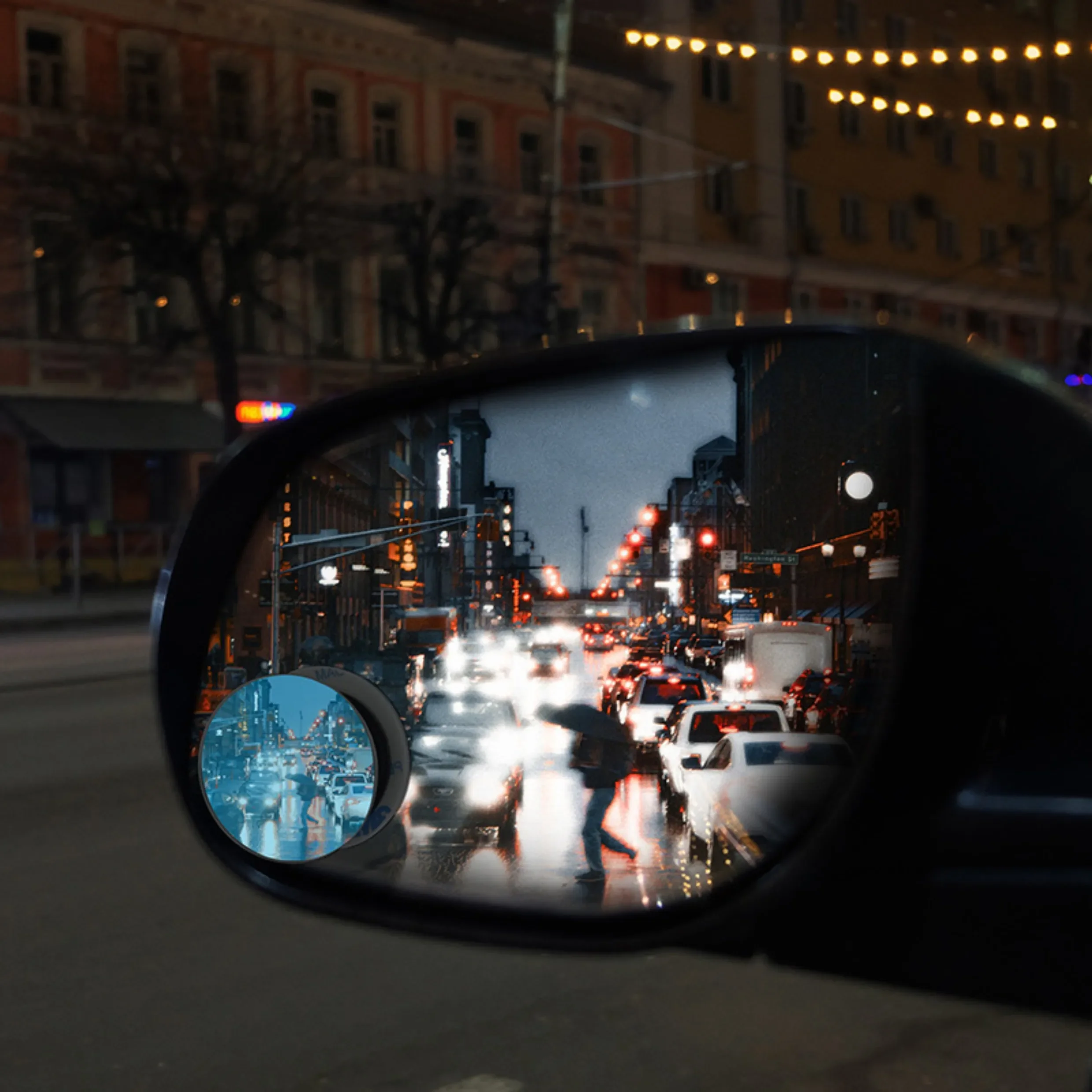Blind spot mirror 1 Pair Blind Spot Mirror for Car Rear View Mirror Frameless Shatter Proof 2 Way Fixed Or 360 Degree Rotation
