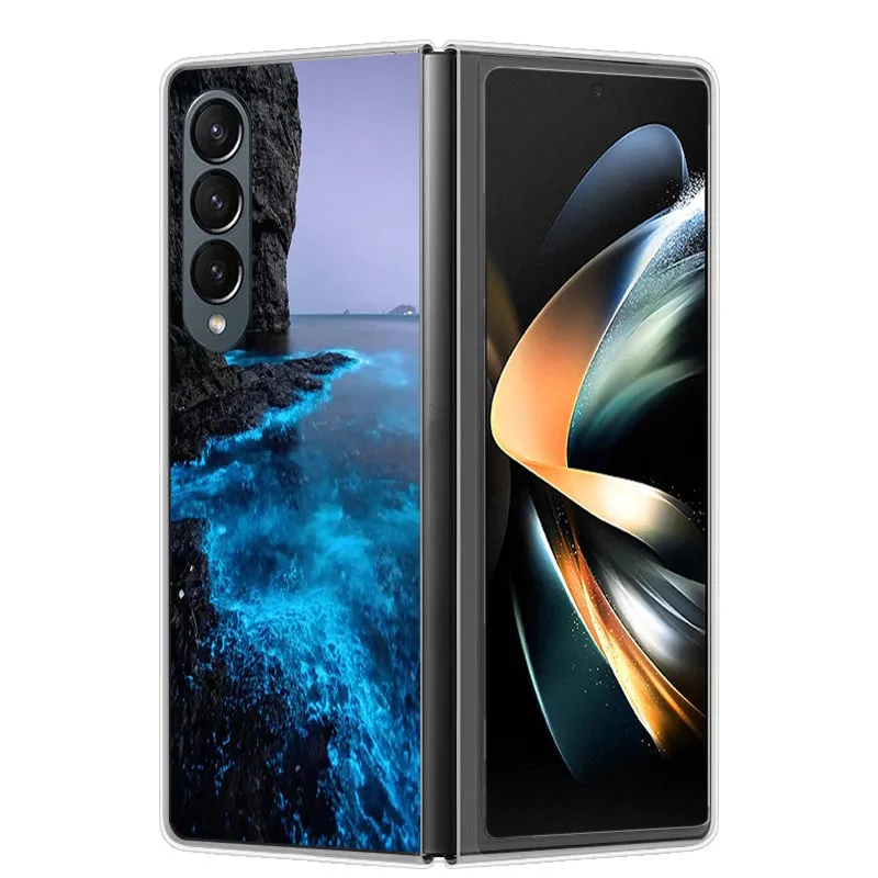 Stylish Hard Plastic Phone Case - Sleek Foldable Design