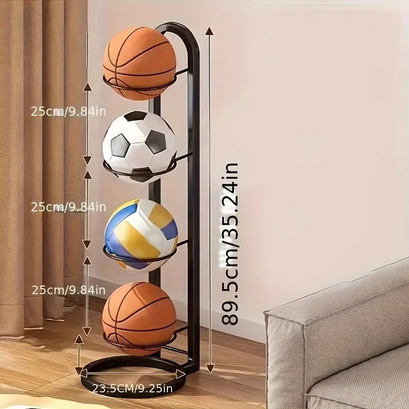 Metal Sports Ball Organizer 4