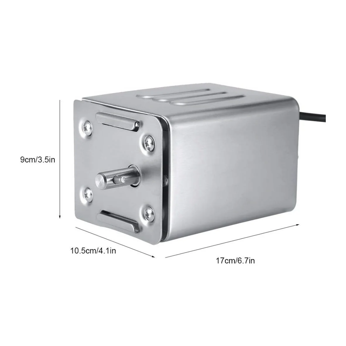 220V 15W BBQ Rotisserie Motor Electric Grill Rotisserie Motor Electric Roaster Barbecue for Pig Goat Chicken Roaster