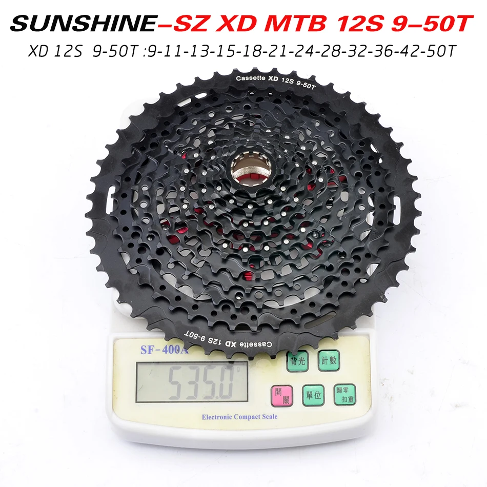 GOLDIX MTB Bike 11 Speed 9-42T Cassette XD Sprocket Light