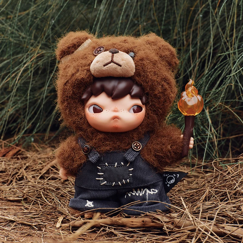 POP MART Hirono Living Wild-Fight for Joy Plush Doll to 2pcs