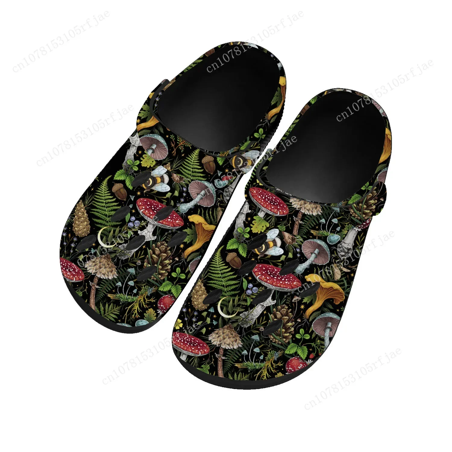 Mushroom Vintage Water Shoes Mens Women Teenager Sandals Garden Bespoke Home Clog Customized Shoe Custom Made Beach Hole Slipper