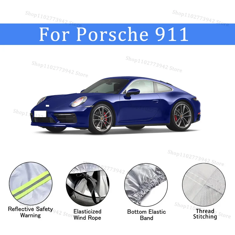 Waterproof Outdoor Full Car Covers Sunshade Dustproof Exterior Protection