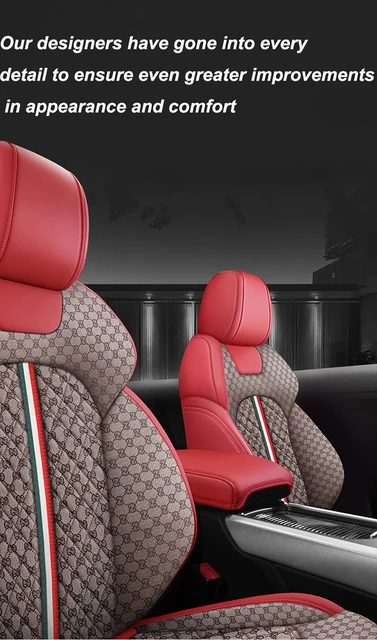 Nappa Leder 5 sitze Auto sitzbezüge Für Peugeot 2008 2014 2015 2016 2017  2018 2020 zubehör - AliExpress