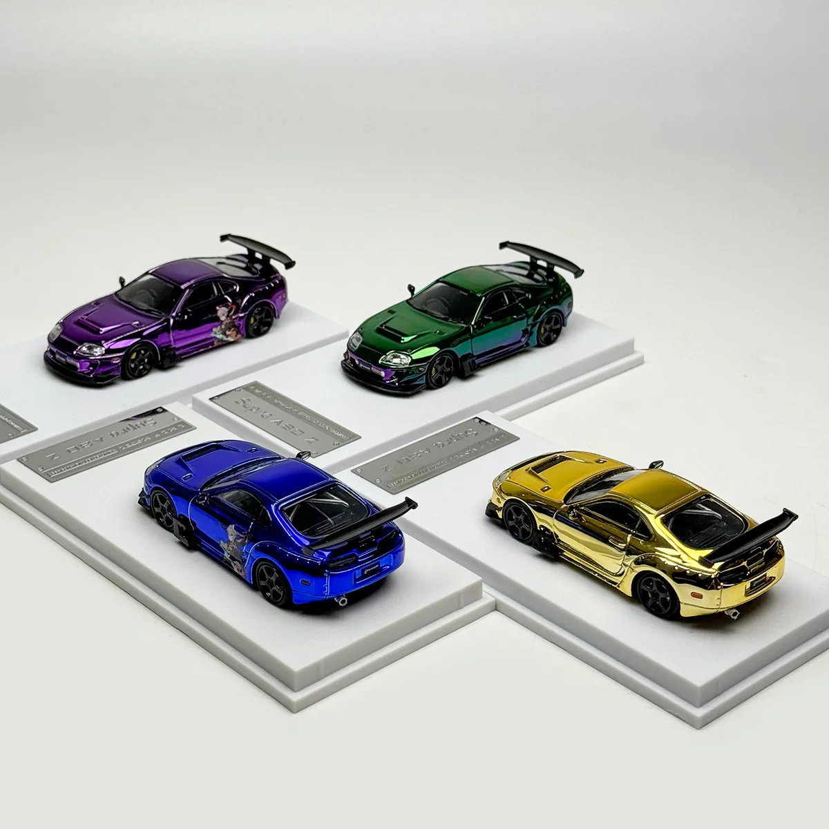 Miniature 1/64 LMLF Mercedes AMG GTR Starlight – Collection Voiture Diecast