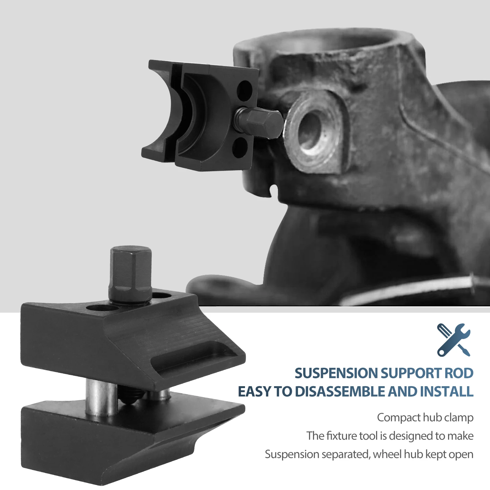 Suspension Strut Spreader Tool Metal Spreader Double Ended Suspension Expansion Spreader for Cars Easy to Detach Spreaders