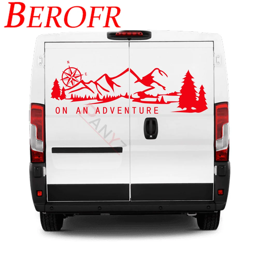 1Pc Adesivi Per Auto Decor Grafica Personalizzata Decalcomanie In Vinile Per Fiat Ducato Citroen Jumper Peugeot Boxer Camper Van Accessori Auto