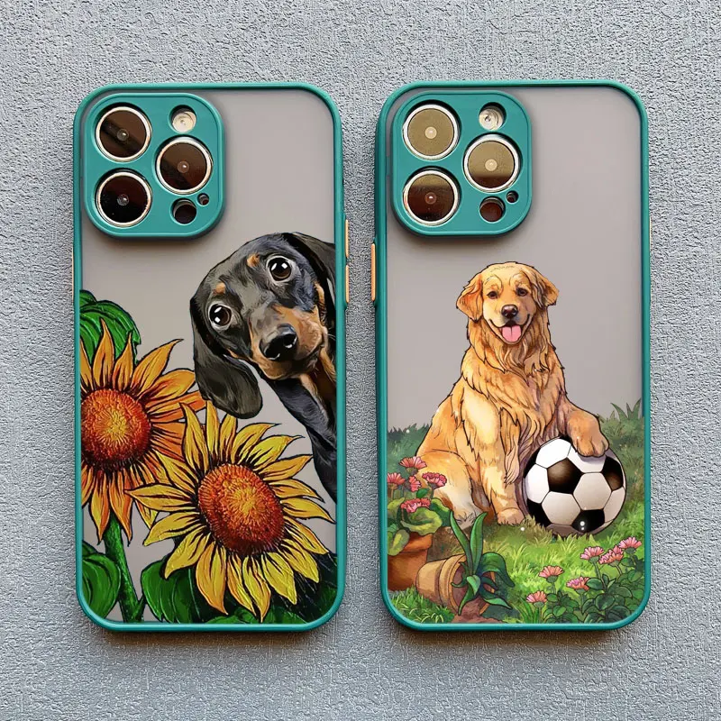 Dackel Silhouette Hund Niedliche Tier Handyhülle für IPhone 12 Pro Max Mini 11 13 14 15 Pro Max XS XR X 15 14 7 8 Plus Rückseite – Detail 17