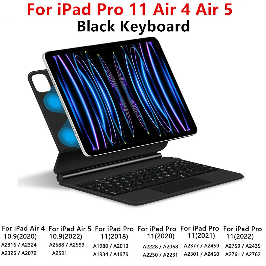Magic Keyboard for iPad Pro 11 12.9 Air 4 Air 5 for iPad