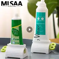 Toothpaste Squeezer Dispenser Facial Cleanser Clips Kid Toothpaste Tube Saver Toothpaste Squeezer Holder Bathroom Accessories 1