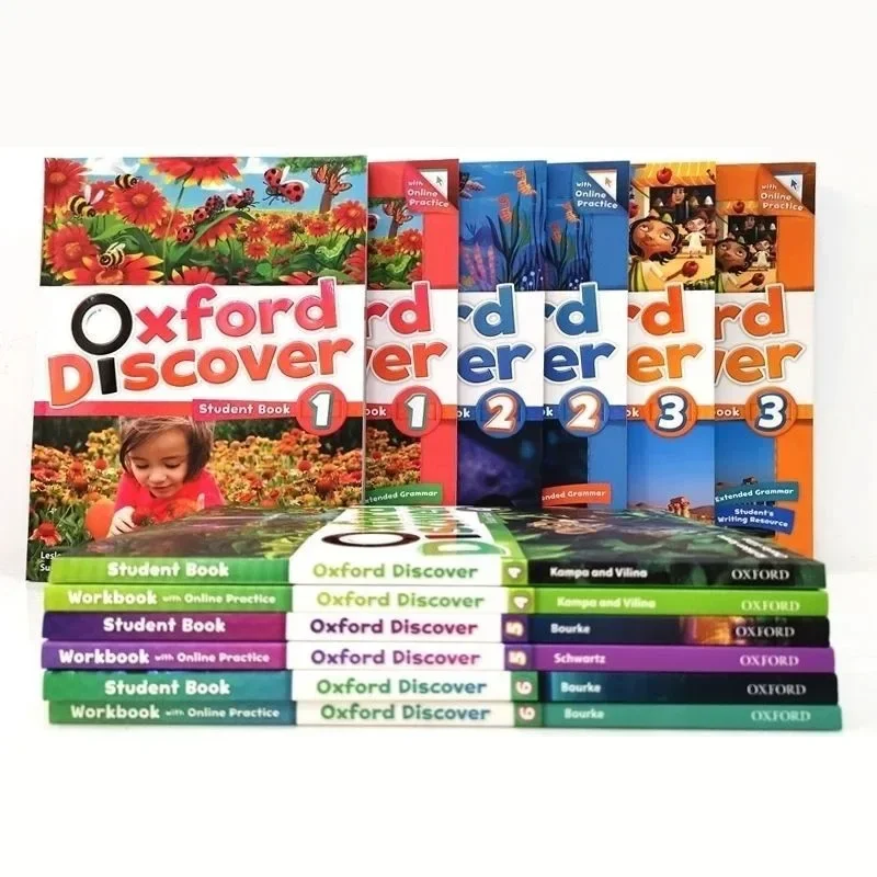 

Oxford Discover 1/2/3/4/5/6 Primary School Student Textbook with Practice Oxford Children's English Textbooks