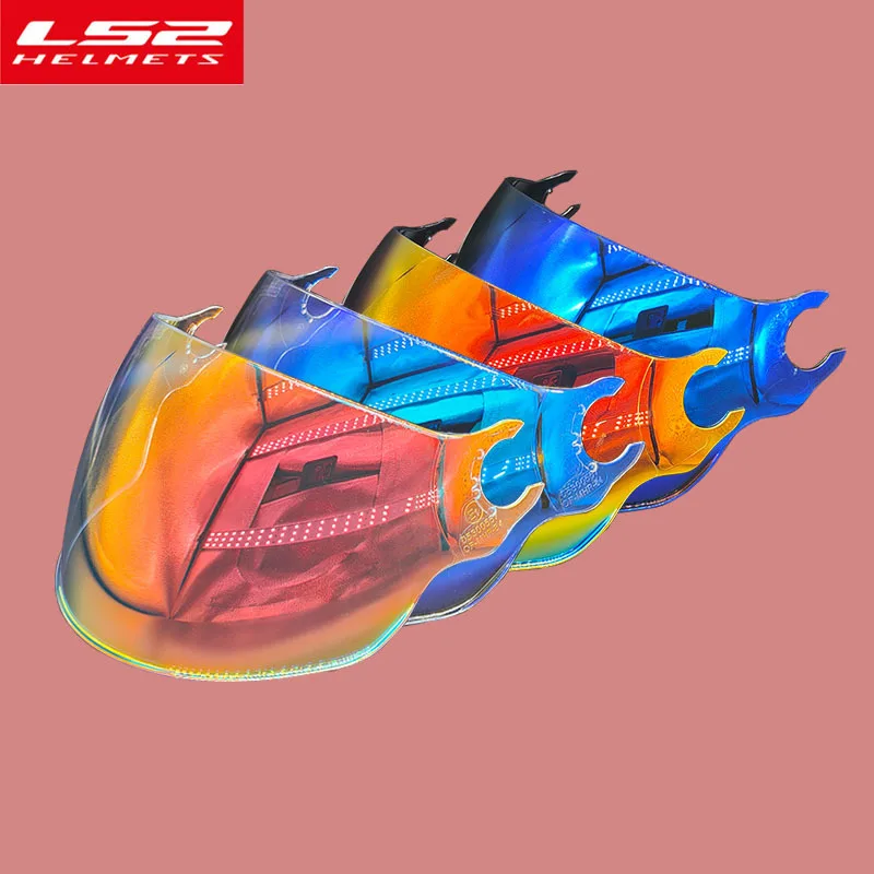 LS2 half helmet lenses are only suitable for OF562 sun protection, UV protection, day and night universal reinforced windshield