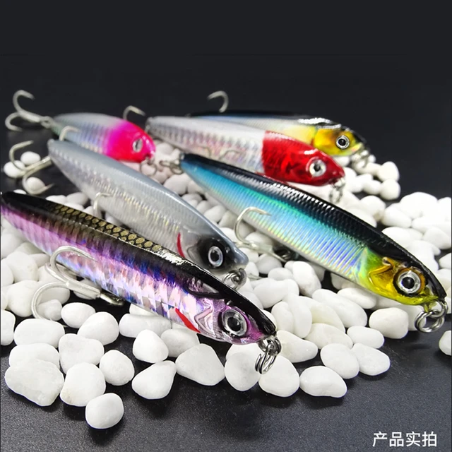 Largemouth Bass Fishing MustHave Flying Ghost Sinking Pencil Lure with Full  Swim Layer Design - AliExpress