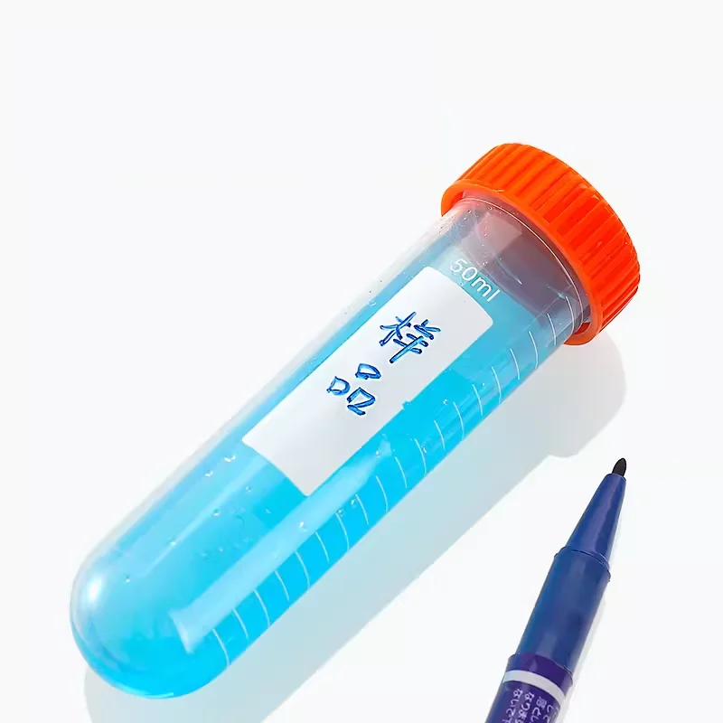 Plastic centrifuge tube 10ml 15ml 20 30 50 100ml graduated centrifuge tube/EP tube PCR Seed bottles with round bottom lids