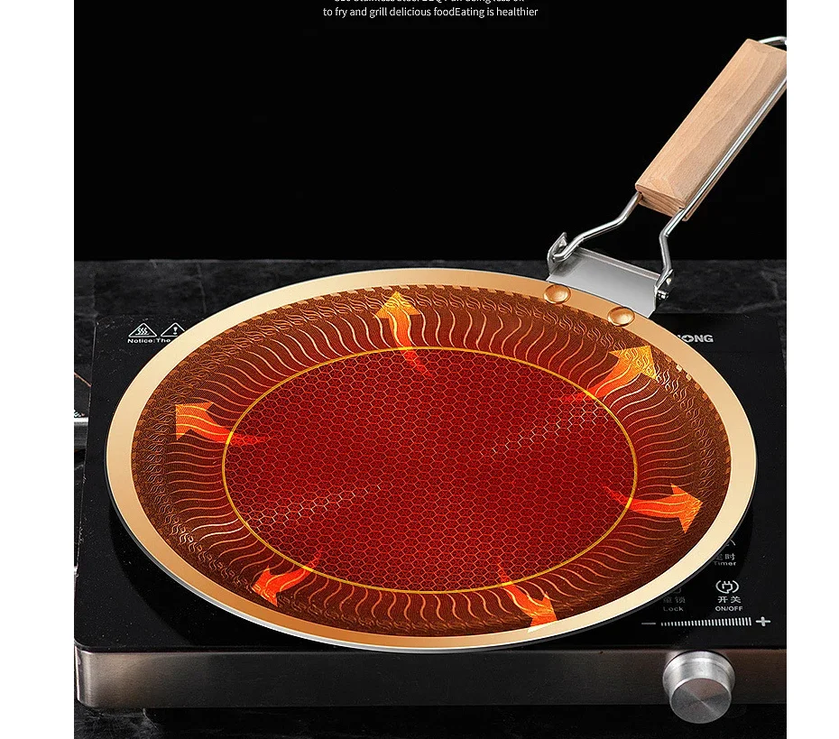 316 Laser Coated Honeycomb Stainless Steel Tawa 38Cm 24 316 Laser Coated Honeycomb Stainless Steel Tawa 38Cm
