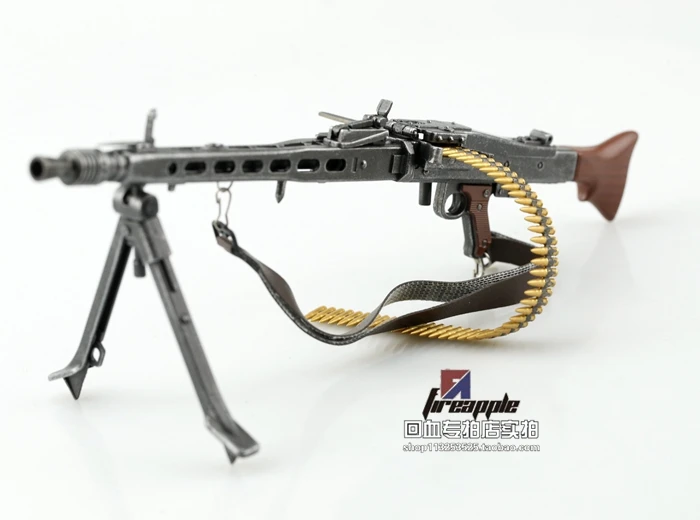 WWII Series 1/6 MG42 Machine Gun PVC Material Can't Be Fired