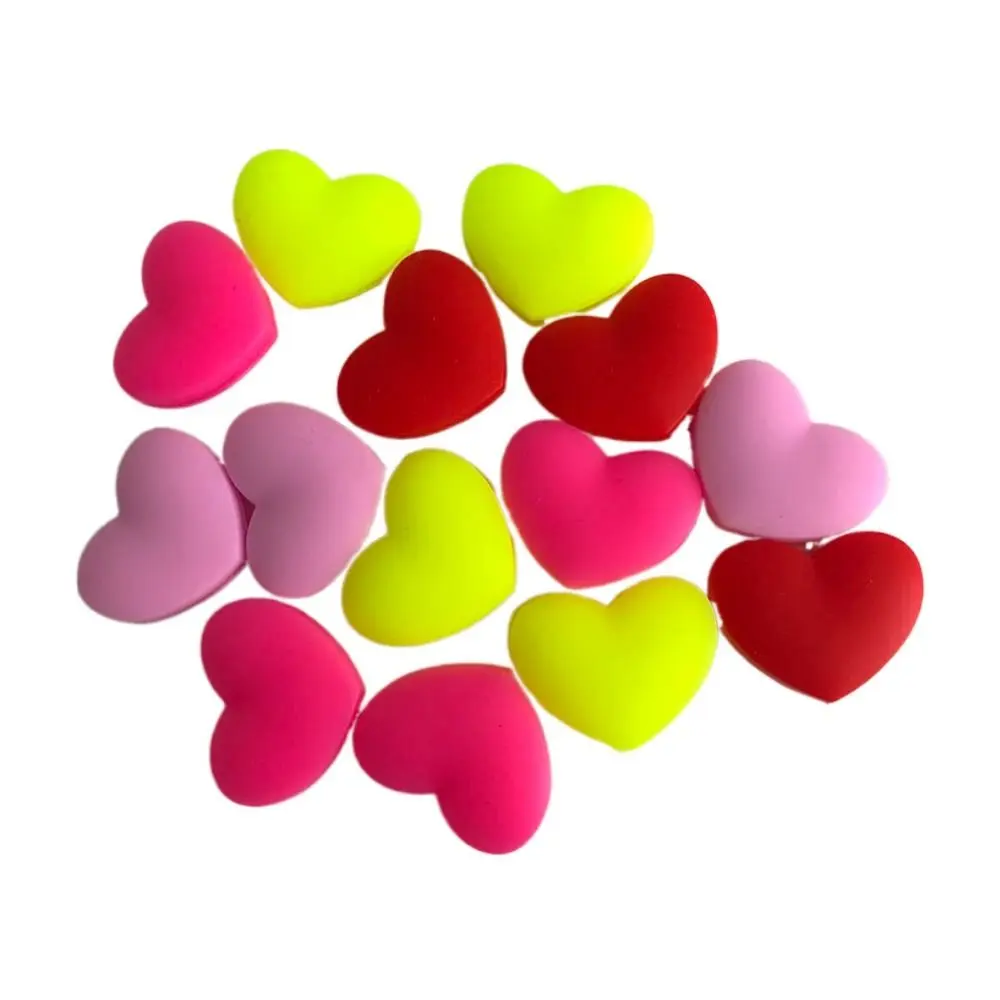 

Heart Shaped Tennis Racquet Dampener Silicone Anti-vibration Tennis Racket Shock Absorber Shockproof Durable