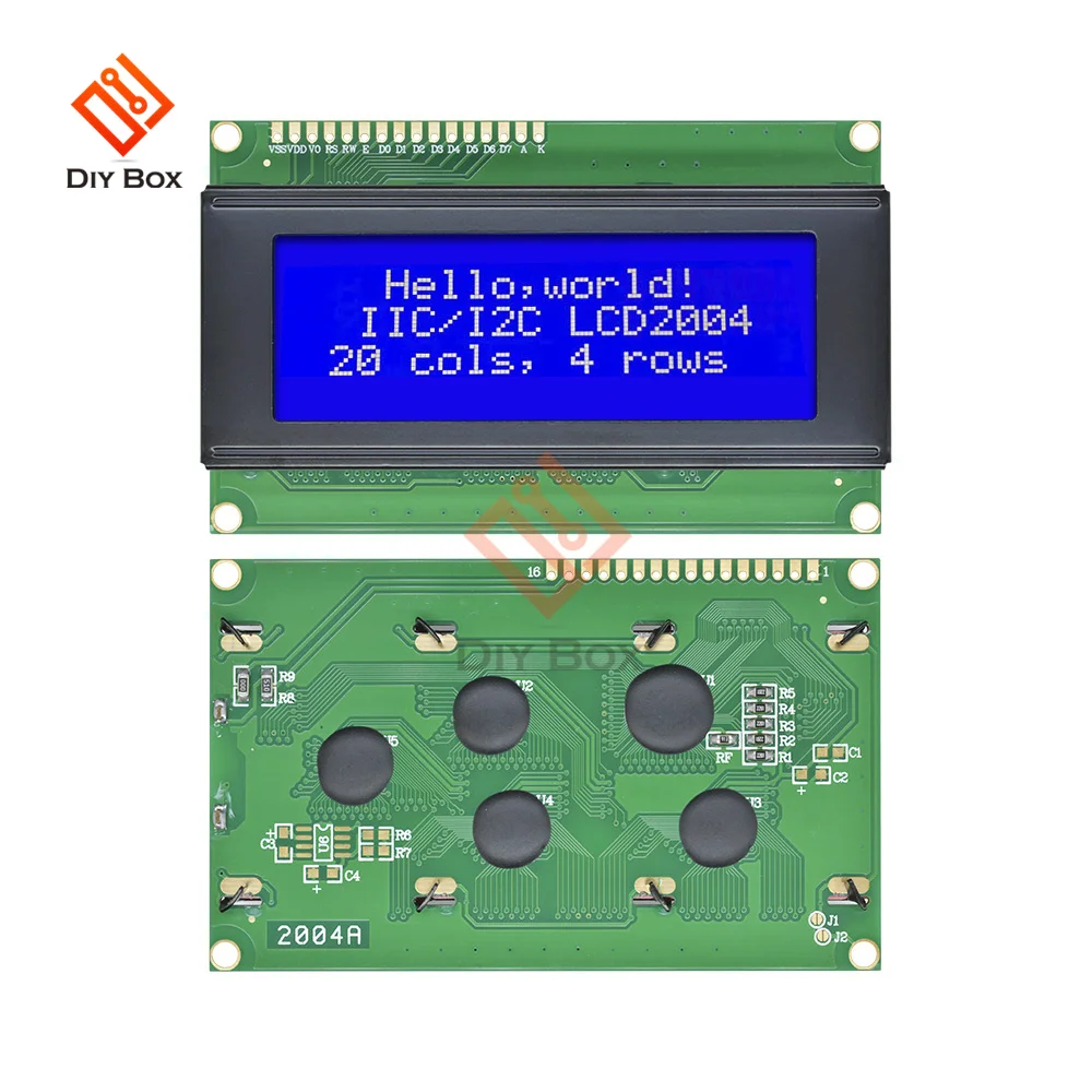 LCD2004 2004 20x4 2004A Blue/Yellow Green/White Backlight LCD Module for Arduino Screen 5V 3.3V LCD Display Module SPLC780D