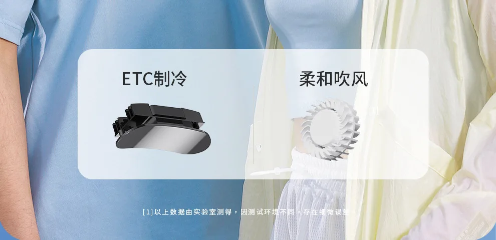 Xiaomi Folding Hanging Neck Fan Cooling Air Conditioning Fan description image 5