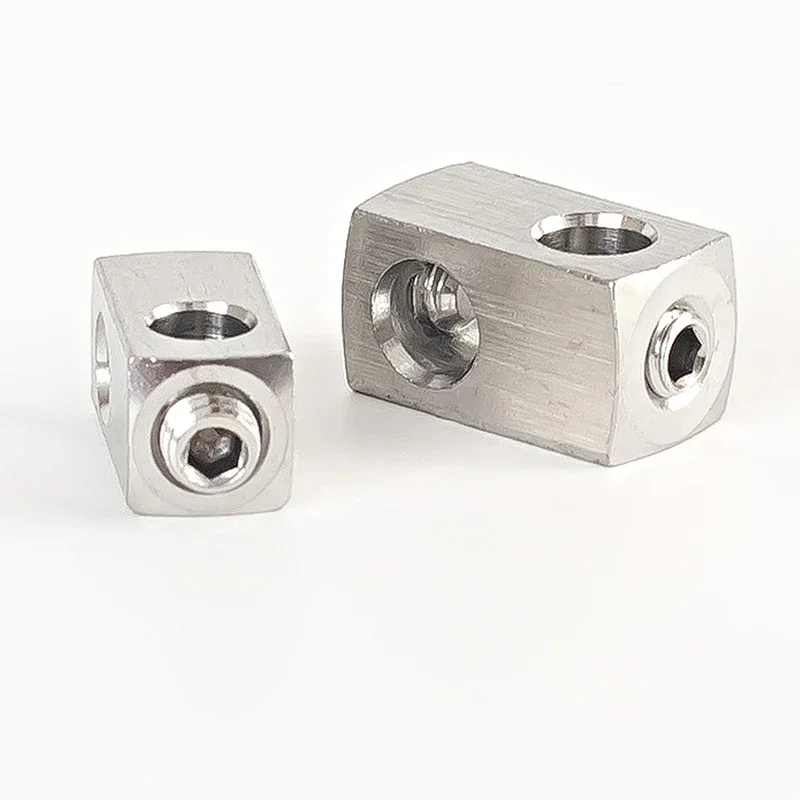 304 Stainless Steel Fastener When Wire Rope Crosses Fixed Collet Tighten Screws To Fix Locking Buckle Dowel Size M5 M6 M8 M10