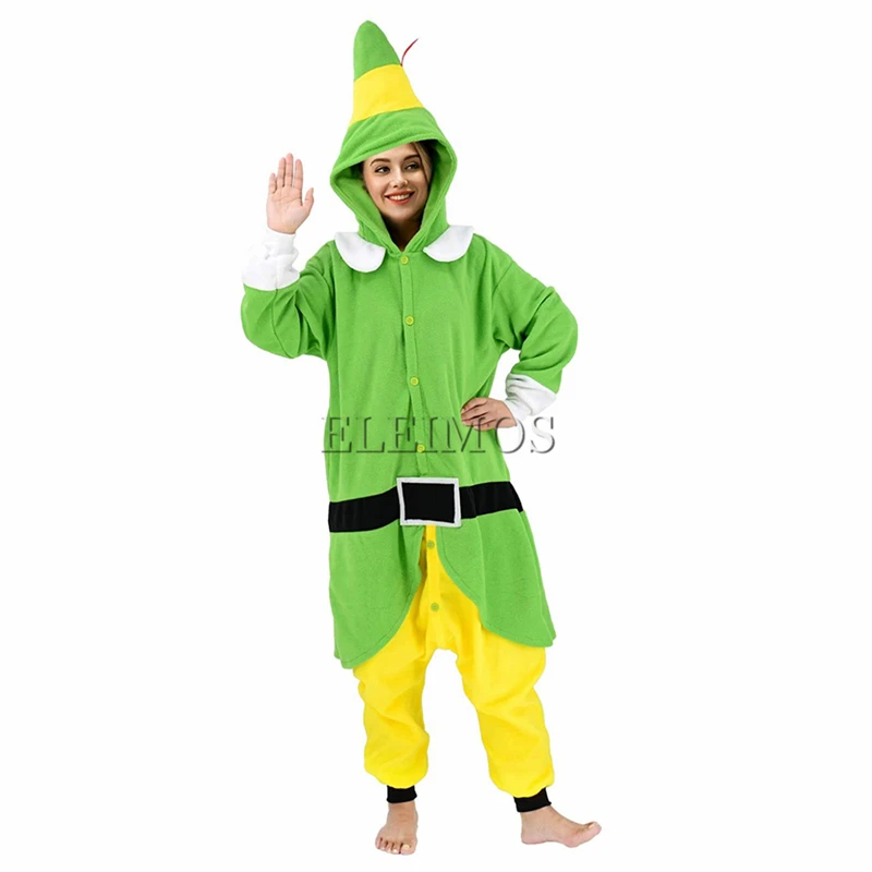 Christmas Onesie Deer Brown Halloween Animal Kigurumi Pajamas Adult One-Piece Pijama Winter Cartoon Jumpsuit Sleepwear