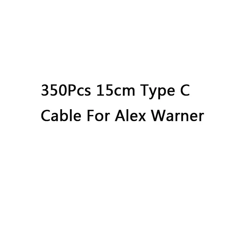 

Кабель типа C для Alex Warner, 15 см, 350 шт.
