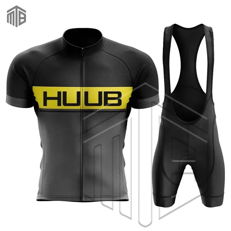 HUUB Cycling Jersey Set MTB Bike Kits Clothing Short Sleeves Cycling Clothing Shirt Bicycle Clothes Ropa Ciclismo Hombre Maillot