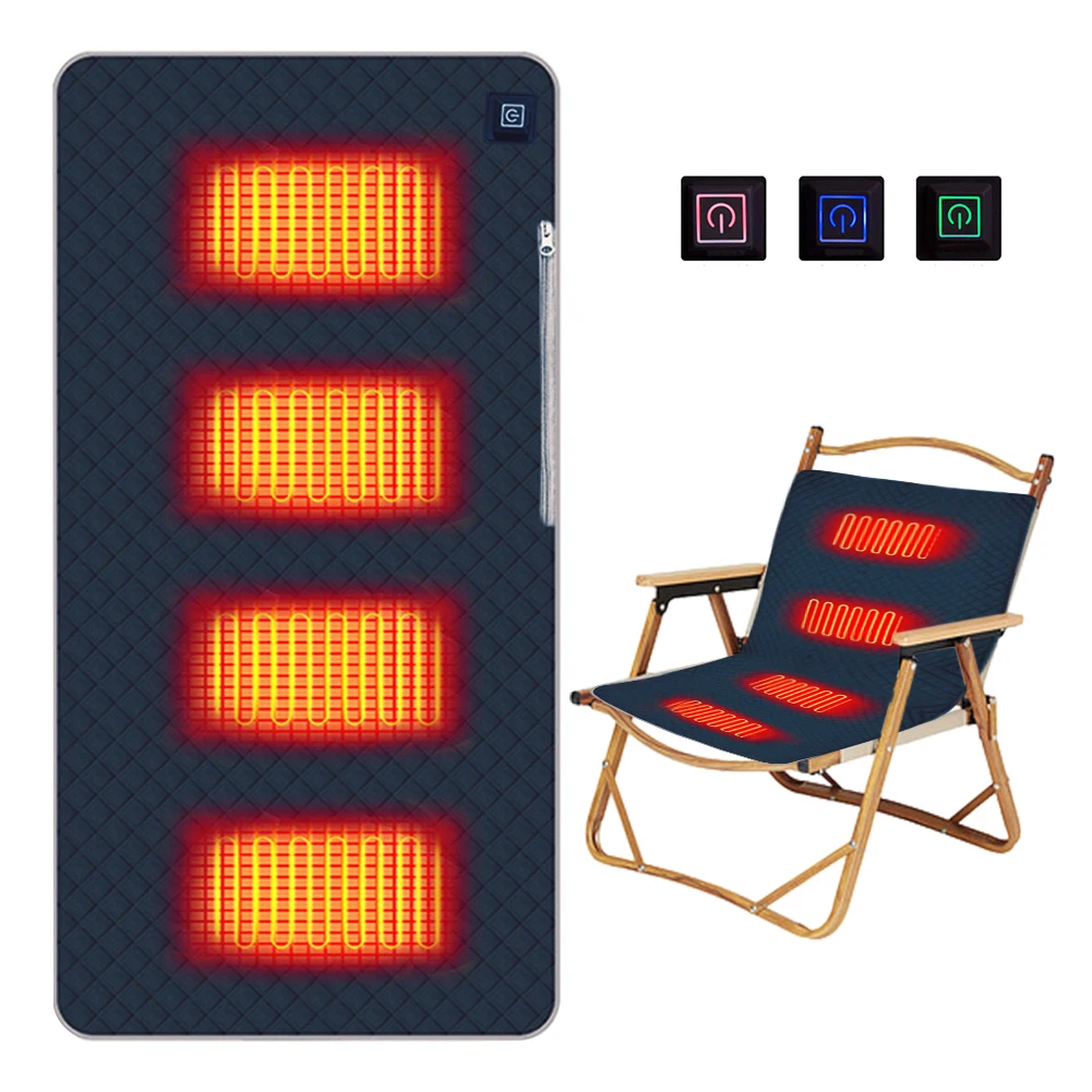 5V USB Electric Blankets Mat Winter Body Warmer Mattress Thermostat Heating 5V USB Heated Camping Sleep Mat Outdoor Indoor electric heating blanket winter blanket electric heating pad heating sleeping mat