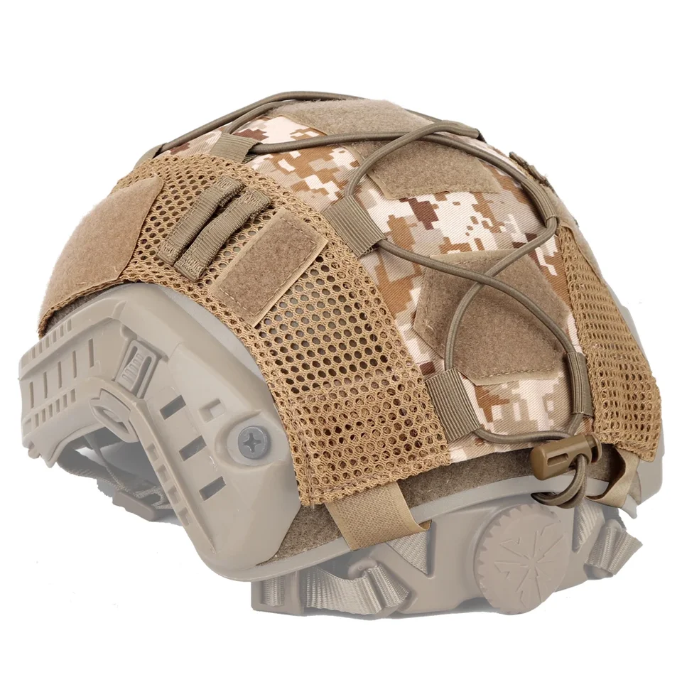 KMARNS Korps Mariniers M92 M95 Composiet Helm 2019 Met Forest Camo Overtrek Maat Medium Gebruikt Origineel