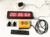 LED Countdown Timer Stopwatch With Big Button and Wireless Remote Obstacle Course Races Wipeout Timer 1.5inch 29cm 4