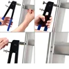 86Pcs/set M3-M8 Blind Hand Rivet Nuts Heavy Duty Nut Threaded Insert Rivet Tool Riveter Gun with Riveting Household Repair Tools 6