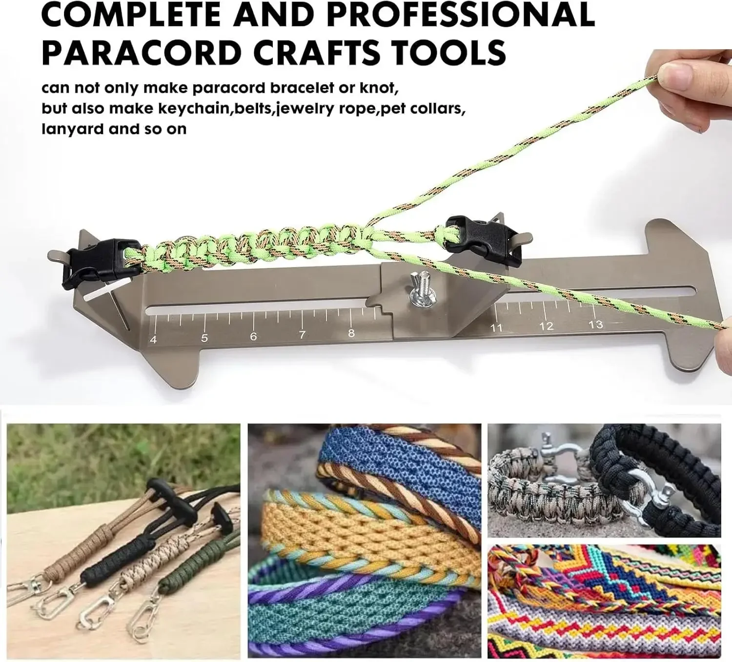 Parachute Cord Rope Bracelet Making Kit Paracord Kit MONOBIN 36