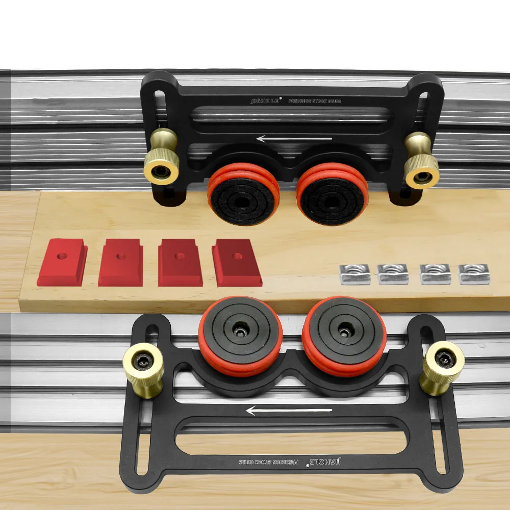 WoodworkingPrecisionStockGuidesAluminumRollerGuidesSafetyLoc