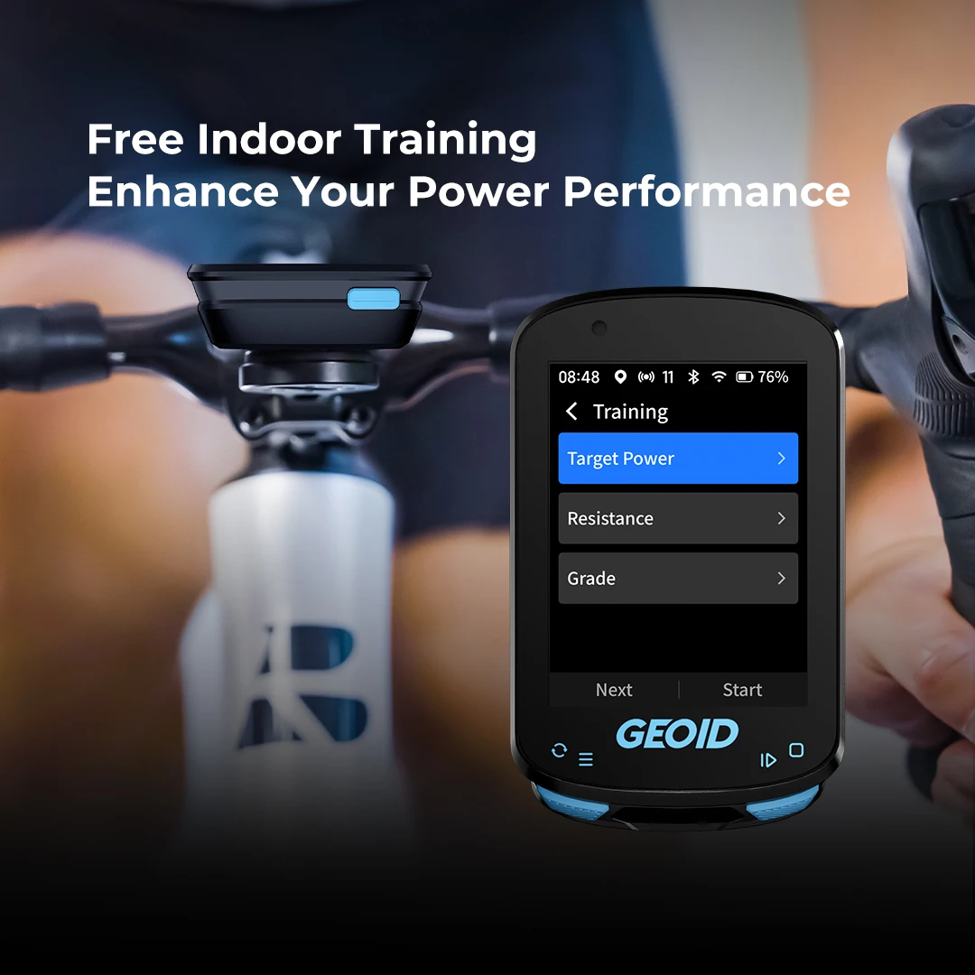 GEOID CC600 Color Screen ANT+ GPS Bicycle Computer Route