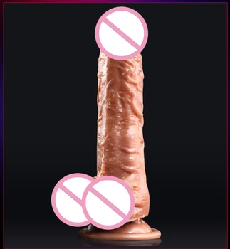 New Arrivals 7.48 Inch Handsfree Telescopic AUTOMATIC Vibrating Heating Thrusting Dildo Penis G-spot Stimulator Women Sex Toy 6